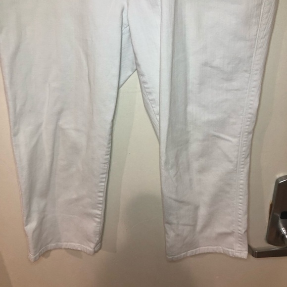 Chico’s Platform White Capris Size 16 - Picture 3 of 11